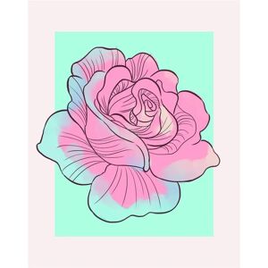 KOMAR Cinderella Rose Disney Bunt Poster - Wandbild KOMAR Cinderella Rose Disney Bunt Poster - Wandbild