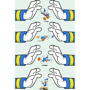 KOMAR Donald Duck Hände Poster - 50x70cm Disney Kinderzimmer Wandkunst KOMAR Donald Duck Hände Poster - 50x70cm Disney Kinderzimmer Wandkunst