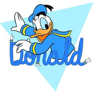 KOMAR Donald Duck Triangle Poster - Bunt Disney Bild für Kinderzimmer KOMAR Donald Duck Triangle Poster - Bunt Disney Bild für Kinderzimmer