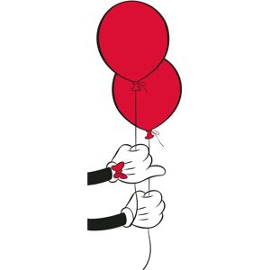 KOMAR - Mickey Mouse Balloon - Negro - 30x40 cm - Póster KOMAR - Mickey Mouse Balloon - Negro - 30x40 cm - Póster