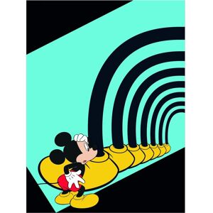KOMAR Mickey Mouse Fuß Tunnel Poster - Wandbild für Innen KOMAR Mickey Mouse Fuß Tunnel Poster - Wandbild für Innen