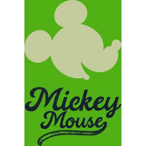 KOMAR Mickey Mouse Grüner Kopf Poster - Kinderzimmerdeko KOMAR Mickey Mouse Grüner Kopf Poster - Kinderzimmerdeko