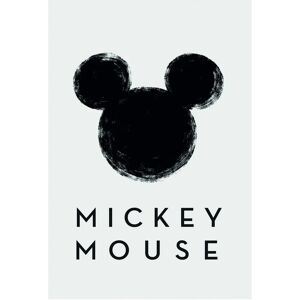 KOMAR Mickey Mouse Silhouette Poster - Kinderzimmer Wanddekoration KOMAR Mickey Mouse Silhouette Poster - Kinderzimmer Wanddekoration