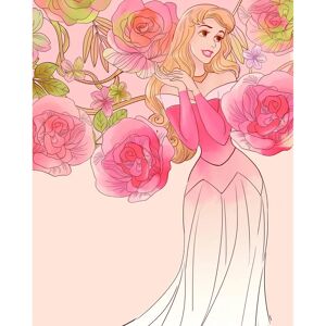 Póster Dormilona Rosa de La Bella Durmiente - Disney, Multicolor, 40x50cm, Interior Póster Dormilona Rosa de La Bella Durmiente - Disney, Multicolor, 40x50cm, Interior