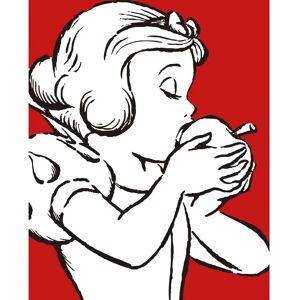 KOMAR - Snow White Apple Bite - Blanco - 40x50 cm - Póster KOMAR - Snow White Apple Bite - Blanco - 40x50 cm - Póster