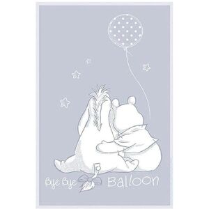 KOMAR - Winnie Pooh Bye Balloon - Grau - 30x40 cm - Poster KOMAR - Winnie Pooh Bye Balloon - Grau - 30x40 cm - Poster