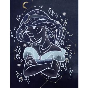 KOMAR Dunkelblauer Jasmine Aladdin Poster - Kinderzimmerdeko KOMAR Dunkelblauer Jasmine Aladdin Poster - Kinderzimmerdeko