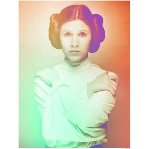 KOMAR Star Wars Leia Bunt Wandbild 40x50cm KOMAR Star Wars Leia Bunt Wandbild 40x50cm