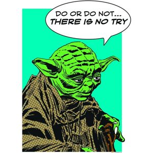 Sanders & Sanders Star Wars Bunt Comic Zitat Poster - 30x40cm Sanders & Sanders Star Wars Bunt Comic Zitat Poster - 30x40cm