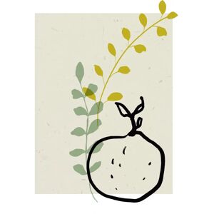 KOMAR - Fruit du paradis - Beige - 40x50 cm - Wandbild KOMAR - Fruit du paradis - Beige - 40x50 cm - Wandbild