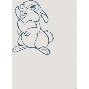 Komar Disney Hey Thumper Wandbild - 50x70cm - Weiß Komar Disney Hey Thumper Wandbild - 50x70cm - Weiß