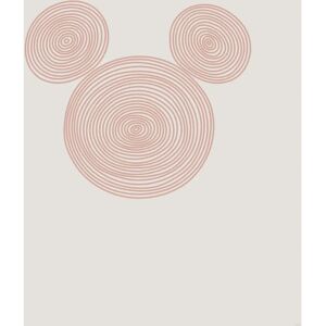 KOMAR Pink Curls Wandbild - Modernes Deutsches Poster KOMAR Pink Curls Wandbild - Modernes Deutsches Poster