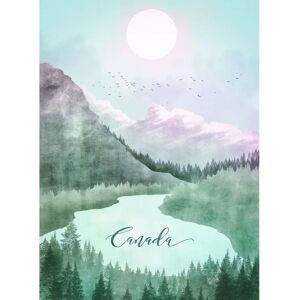 KOMAR Vintage Travel Canada Wandbild - 50x70cm KOMAR Vintage Travel Canada Wandbild - 50x70cm