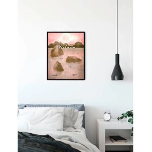 KOMAR - Vintage Travel Vietnam - 40x50 cm - Wall art KOMAR - Vintage Travel Vietnam - 40x50 cm - Wall art