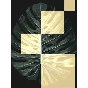 KOMAR - Monstera Theatre - Blau - 40 x 50 cm - Wall art KOMAR - Monstera Theatre - Blau - 40 x 50 cm - Wall art