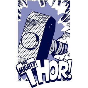 KOMAR Thor Mjölnir Wandbild - Blau Hochwertiger Deutscher Druck KOMAR Thor Mjölnir Wandbild - Blau Hochwertiger Deutscher Druck