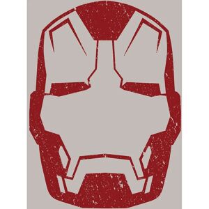 Komar Iron Man Helmet Wall Art - 50x70cm - Red Komar Iron Man Helmet Wall Art - 50x70cm - Red