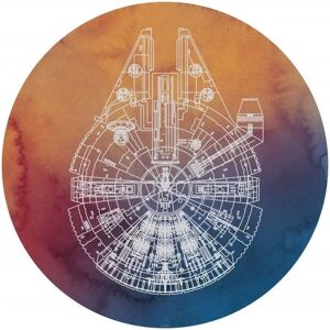 KOMAR Star Wars Millennium Falcon Wandposter - 125x125 cm KOMAR Star Wars Millennium Falcon Wandposter - 125x125 cm