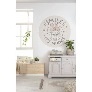 KOMAR Minnie Chubby Cheeks Selbstklebende Wandtapete - Kinderzimmer Dekor KOMAR Minnie Chubby Cheeks Selbstklebende Wandtapete - Kinderzimmer Dekor