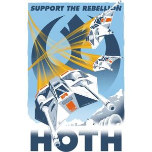 KOMAR Star Wars Hoth Temporäres Hauptquartier - Bunt Wandbild KOMAR Star Wars Hoth Temporäres Hauptquartier - Bunt Wandbild