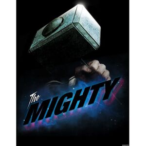 KOMAR Wandbild Avengers Blau Schwarz 30x40 cm KOMAR Wandbild Avengers Blau Schwarz 30x40 cm