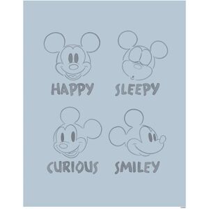 KOMAR Mickey Blue Emotions Blau 40x50cm Poster KOMAR Mickey Blue Emotions Blau 40x50cm Poster