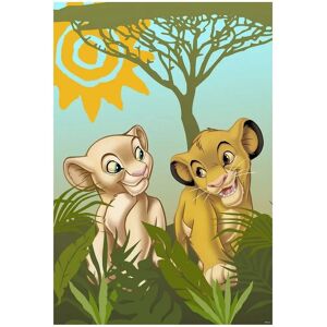 KOMAR Löwen König Urembo Meadows Poster - B / 70x50 cm - Poster KOMAR Löwen König Urembo Meadows Poster - B / 70x50 cm - Poster