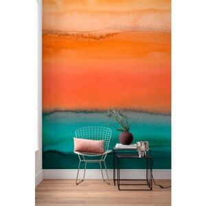 KOMAR Orange Natur Wald Wandbild - Wandbild KOMAR Orange Natur Wald Wandbild - Wandbild