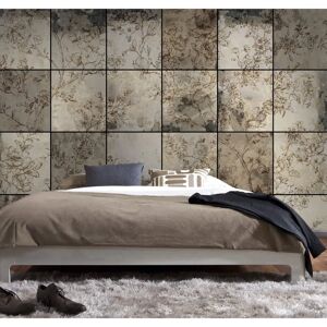 KOMAR Emboss Wandbild - 300x280 cm - Blumen Tapete KOMAR Emboss Wandbild - 300x280 cm - Blumen Tapete