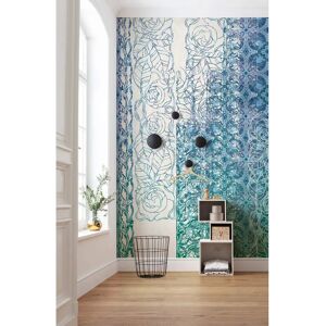 KOMAR Art Nouveau Blue Wallpaper - Wallpaper KOMAR Art Nouveau Blue Wallpaper - Wallpaper