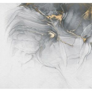 KOMAR Ink Gold Fluid Tapete - Aquarell Wandbild - 300x280cm KOMAR Ink Gold Fluid Tapete - Aquarell Wandbild - 300x280cm