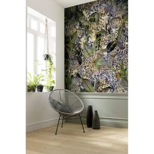 KOMAR Wild Cats Wallpaper - 200x250cm, Bunt, 4 Panels KOMAR Wild Cats Wallpaper - 200x250cm, Bunt, 4 Panels