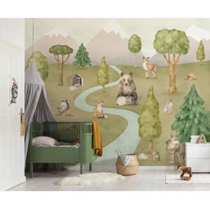 KOMAR Mural Colorido - Natur, Flores, Bosque - 300x250cm KOMAR Mural Colorido - Natur, Flores, Bosque - 300x250cm
