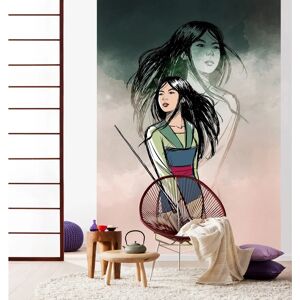 KOMAR Brave Mulan Wall Decor - 200x280 cm Cartoon Wallpaper KOMAR Brave Mulan Wall Decor - 200x280 cm Cartoon Wallpaper