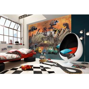 Mural infantil Carros Carosaurus - Decoración para niños Mural infantil Carros Carosaurus - Decoración para niños