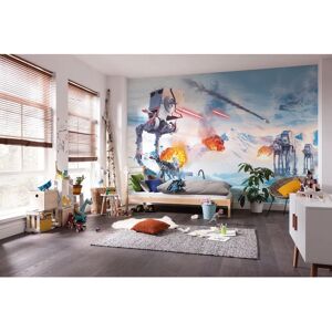 KOMAR Star Wars Hoth Showdown Wall Mural - Bunt - 400x250cm KOMAR Star Wars Hoth Showdown Wall Mural - Bunt - 400x250cm