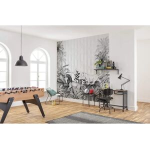 KOMAR Lion King Monochrome Wallpaper - 300x280 cm KOMAR Lion King Monochrome Wallpaper - 300x280 cm