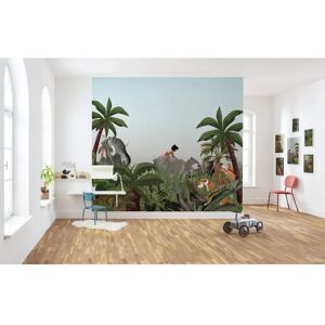 KOMAR Jungle Book Papier Peint Vinyle - 300x280 cm - Style Bande Dessinée - Publicité KOMAR Jungle Book Papier Peint Vinyle - 300x280 cm - Style Bande Dessinée - Publicité