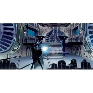 KOMAR Star Wars Classic RMQ Duell Throneroom - Murale KOMAR Star Wars Classic RMQ Duell Throneroom - Murale