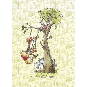 KOMAR Winnie the Pooh Vliestapete - 200x280 cm - Wanddekor KOMAR Winnie the Pooh Vliestapete - 200x280 cm - Wanddekor