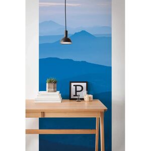 KOMAR Blaue Berge Tapete - 3 Paneele 100x250cm KOMAR Blaue Berge Tapete - 3 Paneele 100x250cm