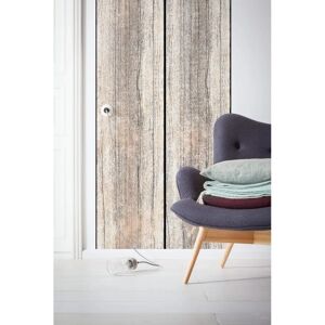 KOMAR Vintage Rose Panel Tapete - 100x250 cm - Grau KOMAR Vintage Rose Panel Tapete - 100x250 cm - Grau