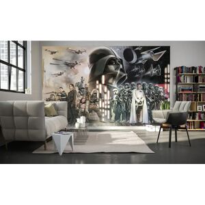 Komar Star Wars Collage Wall Mural - Bunt Decorative Wallpaper Komar Star Wars Collage Wall Mural - Bunt Decorative Wallpaper