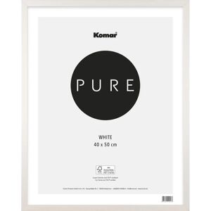 KOMAR Weiß 40x50cm Bilderrahmen - PURE KOMAR Weiß 40x50cm Bilderrahmen - PURE