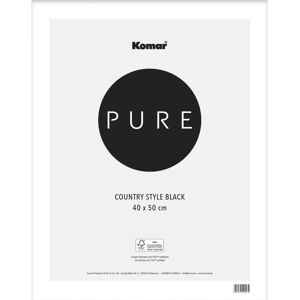 KOMAR Weiß Schwarzer Holz Bilderrahmen - Bilderrahmen KOMAR Weiß Schwarzer Holz Bilderrahmen - Bilderrahmen