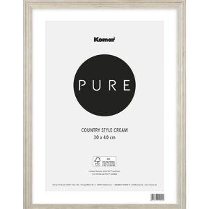 KOMAR Weißer Holzrahmen 30x40cm KOMAR Weißer Holzrahmen 30x40cm