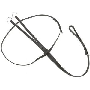 Kavalkade Leder-Martingal mit Ringen - Schwarz - Voll Kavalkade Leder-Martingal mit Ringen - Schwarz - Voll