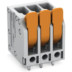 Wago 2604-3106 Terminalblok - 6-polig Grijs Wago 2604-3106 Terminalblok - 6-polig Grijs