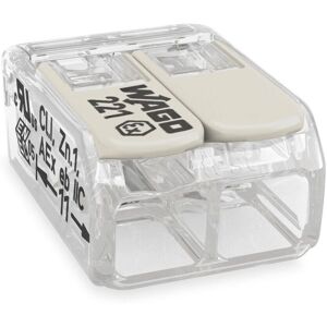 WAGO 221-482 connecteur - Transparent, 2 conducteurs, 450V - joints pour câbles - Publicité WAGO 221-482 connecteur - Transparent, 2 conducteurs, 450V - joints pour câbles - Publicité