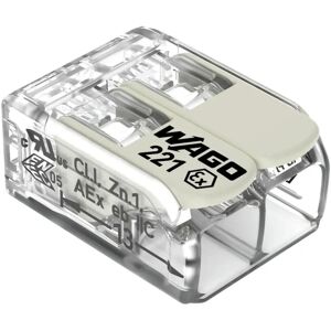 WAGO 221-682 Terminal block - Compact, 2 conductors, 6 mm² WAGO 221-682 Terminal block - Compact, 2 conductors, 6 mm²